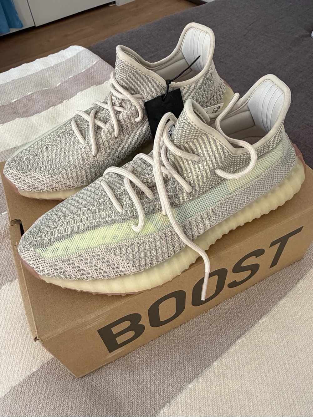 Adidas Men's Yeezy Boost 350 V2 Citrin